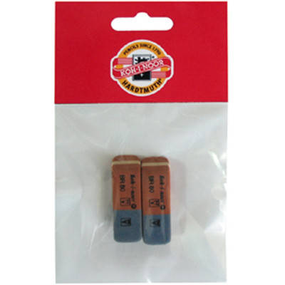 Гумка Koh-i-Noor BlueStar, полібег 2 шт (6521/80/2/P), фото 2