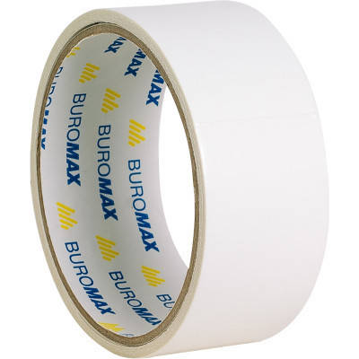 Скотч Buromax двосторонній на паперовій основі 36 мм х 5 м (BM.7552), фото 1