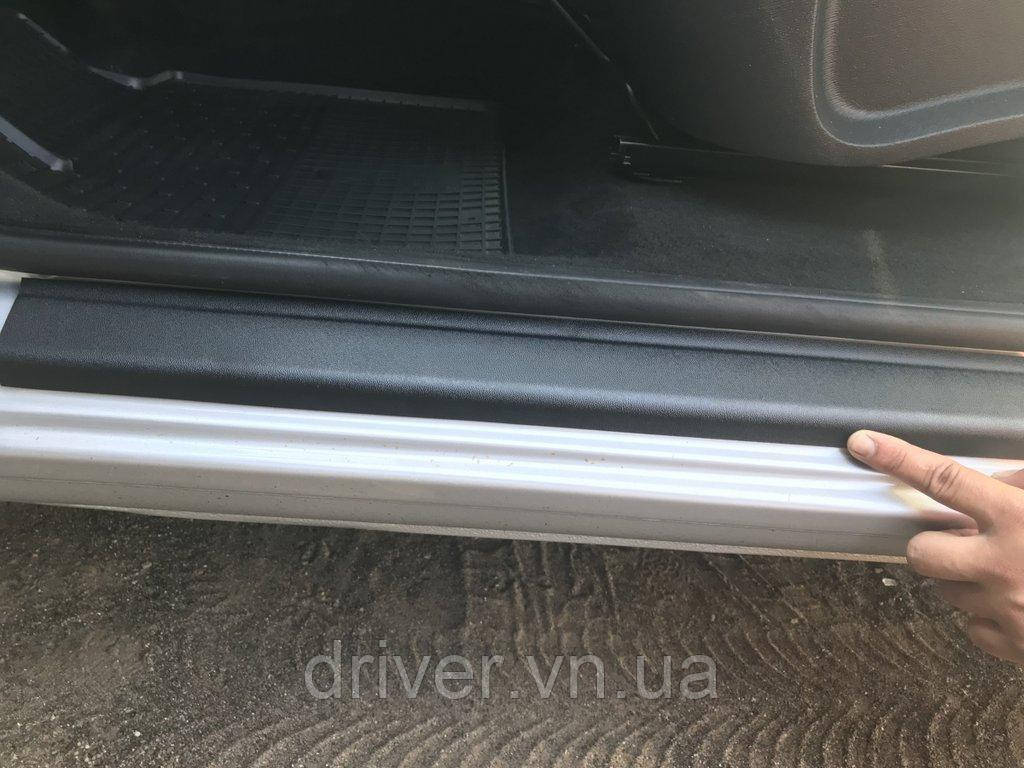 Накладки на пороги DDU (2 шт, пласт) для Mercedes Citan 2013- гг