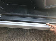 Накладки на пороги DDU (2 шт., пластик) для Mercedes Citan 2013-2021 гг