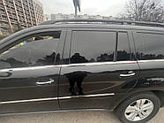 Нижние молдинги окон нержавейка (6 шт) для Mercedes GL сlass X164 2006-2012 гг