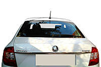 Хромированная накладка над номером Tit-design (нерж. сталь) для Skoda Rapid 2012-2019 гг