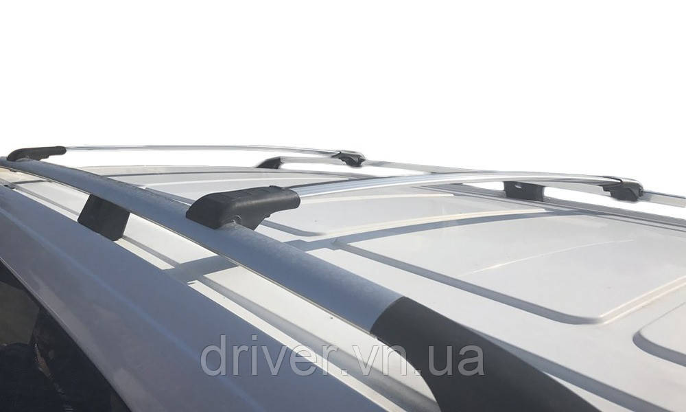 Перемычки на рейлинги под ключ WingBar (2 шт) Серый для Mercedes Vito/V-class W447 2014- гг