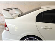 Задний спойлер RR-Type (грунтованный под покраску) для Honda Civic Sedan VIII 2006-2011 гг