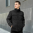 Повсякденна куртка від Pobedov чорного кольору Darkness, фото 2