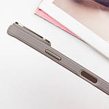 Чохол TPU+PC Carbon with MagSafe для Apple iPhone 16 (6.1") Grey, фото 7