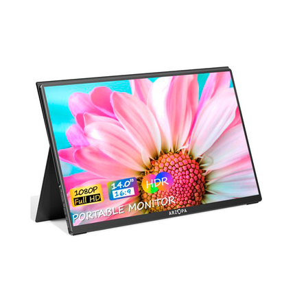 Портативний монітор Arzopa A1 Gamut Slim black 14" 1920x1080 60 Гц, фото 1