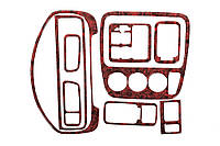 Декор панели Черный для Honda CRV 1996-2001 гг