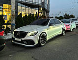 Комплект обвесов S63 AMG (2018-restyling) для Mercedes S-сlass W222, фото 5