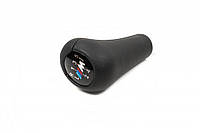 Ручка КПП V1-5 ступеней (эко-кожа, черная гладкая) для BMW 3 серия E-30 1982-1994 гг