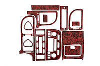 Накладки на панель приборов (Meric, 1999-2004) Дерево для Peugeot 406