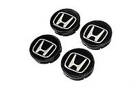 Колпачки на диски 58.5/56 мм V5 (комплект 4 шт) для Honda