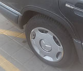 Расширители арок 1989-1995 (4 шт, черные, ABS-пластик) для Mercedes E-сlass W124