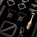 БДСМ-набор LOCKINK All-in-1 BDSM Play Kit - Black Color, аксесуари для пар, для експериментів, фото 6