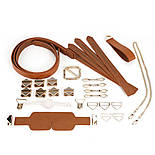 БДСМ-набір LOCKINK Bondage & Restraint Brown Set, фото 2