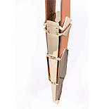 Регульована шлепалка LOCKINK Adjustable Slapper for Impact Play — Brown, фото 7