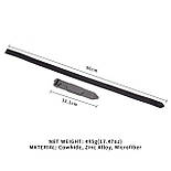 Регульована шлепалка LOCKINK Adjustable Slapper for Impact Play — Black, фото 2