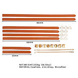 Набір із 8 ременів для зв'язування LOCKINK 8-Bondage-Straps Restraint Set — Brown, фото 9