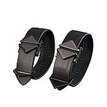Набір із 8 ременів для зв'язування LOCKINK 8-Bondage-Straps Restraint Set — Black, фото 4