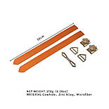 Наручники LOCKINK Wristcuffs/Anklecuffs Brown Set, фото 7