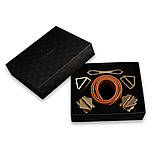 Наручники LOCKINK Wristcuffs/Anklecuffs Brown Set, фото 8