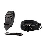 Наручники LOCKINK Wristcuffs/Anklecuffs Black Set, фото 2