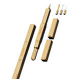 Ексклюзивний тиклер LOCKINK 5-head Flirting Tickler — Golden з п'ятьма насадками, фото 2