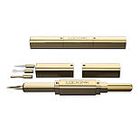 Ексклюзивний тиклер LOCKINK 5-head Flirting Tickler — Golden з п'ятьма насадками, фото 4