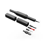 Ексклюзивний тиклер LOCKINK 5-head Flirting Tickler — Grey з п'ятьма насадками, фото 5