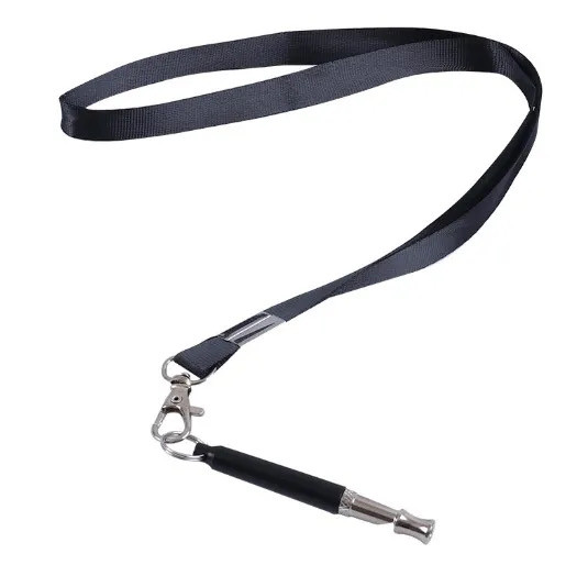 Шнурок на шию з карабіном для свистка/клікера для собак, фото 1