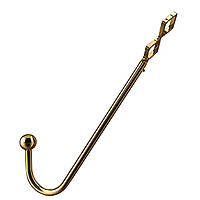 Анальний гак LOCKINK Golden Adjustable Anal Hook Set