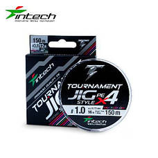 Шнур плетений Intech Tournament Jig Style PE X4 Multicolor 150m