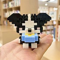 Конструктор блоковий дитячий пес песик собака собачка Бордер-колі