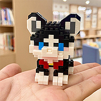 Конструктор блоковий дитячий пес песик собака собачка Хаскі