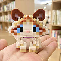 Конструктор блоковий дитячий кіт котик кішка кошенятко Регдолл