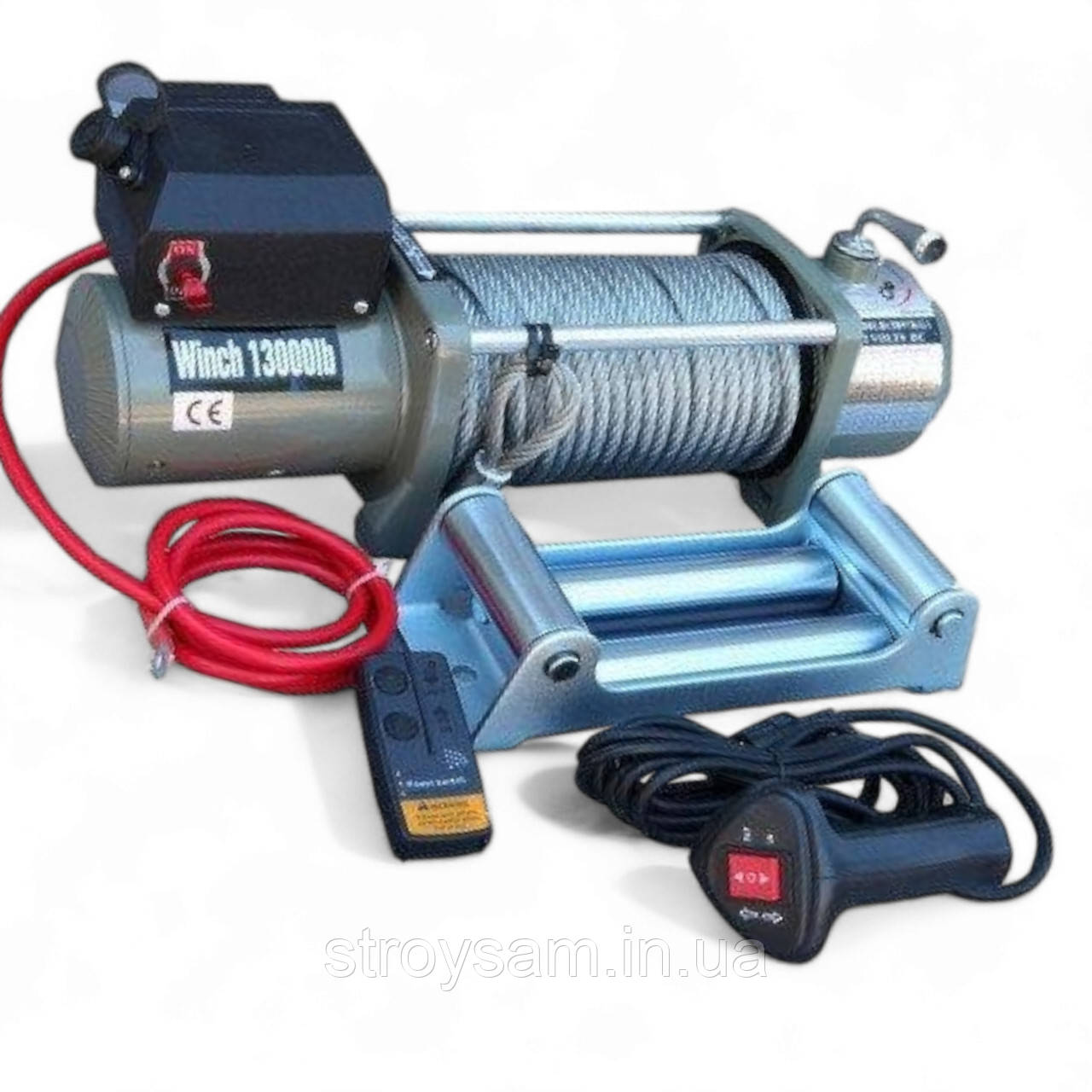 Лебідка, лебідка автомобільна, тельфер, лебідка 12 В 5900 кг Титан PAL 13000 Німеччина, фото 1