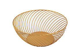 Фруктівниця Maestro 250 x 100мм бронзова (MR-1037)