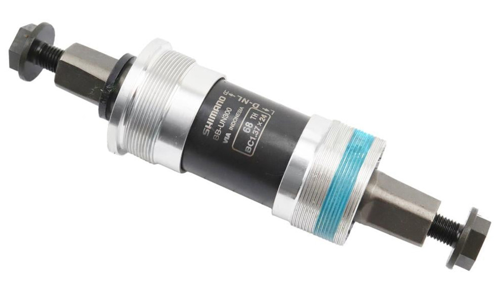 Картридж у каретку велосипеда Shimano BB-UN300 127,5/68 mm, із болтами