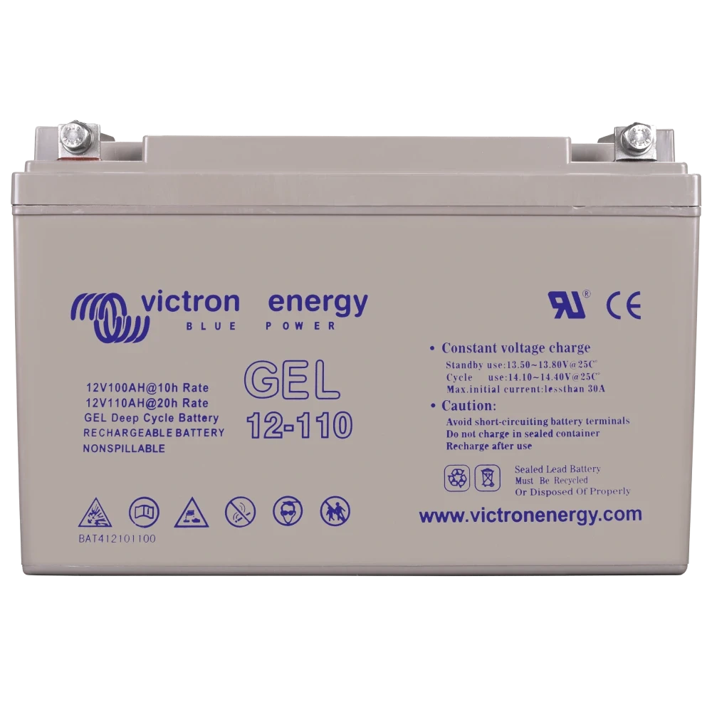 Свинцево-кислотна акумуляторна батарея Victron Energy Gel 12-110 110A•г 12В гелева, фото 1