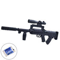 Автомат 46см, прицел, водяні кулі, пак. 16*47*3см (108шт)