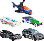 Hot Wheels Batman HXD61 Набір машинок Хот Вілс 5 шт, фото 3