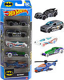 Hot Wheels Batman HXD61 Набір машинок Хот Вілс 5 шт, фото 4