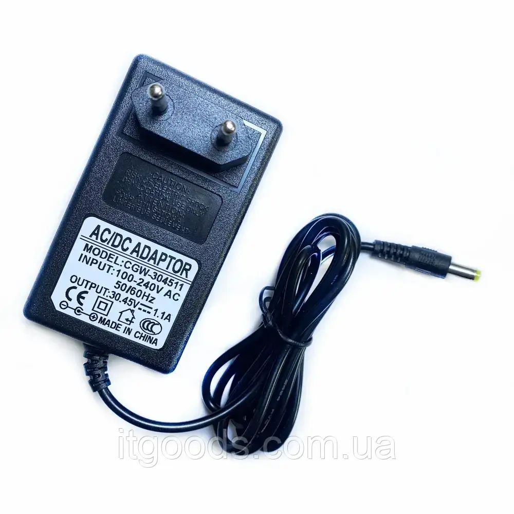 Зарядка 30.45V 1.1A 4.8х1.7mm 969350-03 для акумуляторного пилососу Dyson V10, V11, V15, SV12, SV14