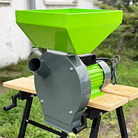 Кормоподрібнювач 3.5 кВт Grasser GFG 3500 зернодробилка 12л