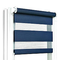 Роллеты День Ночь Жалюзи Рулонная штора День-Ночь Синяя
