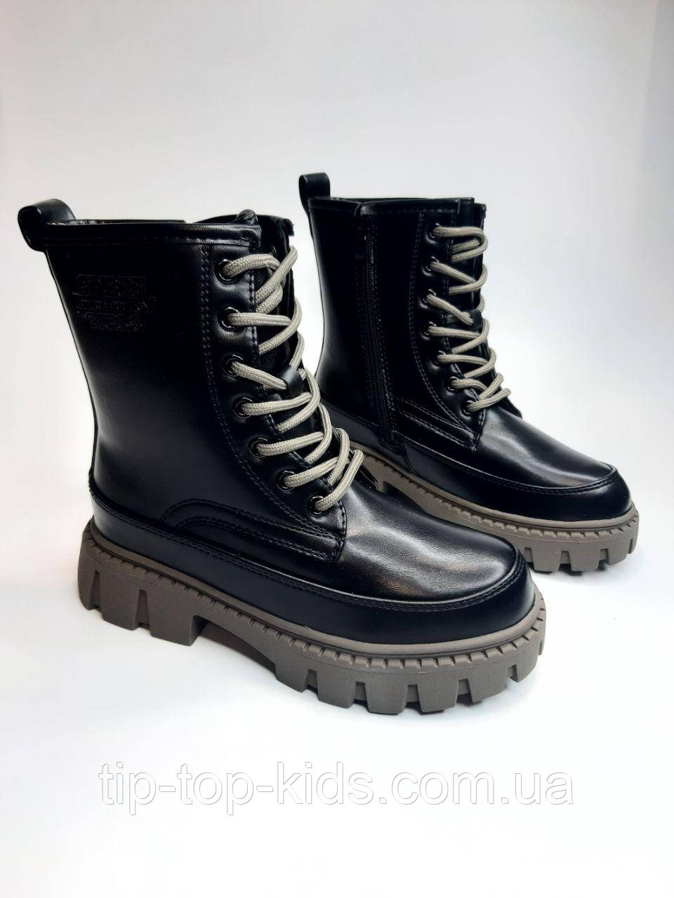 Зимові черевики для дівчинки Clibee 533 НС black чорні р.32, 37, фото 1