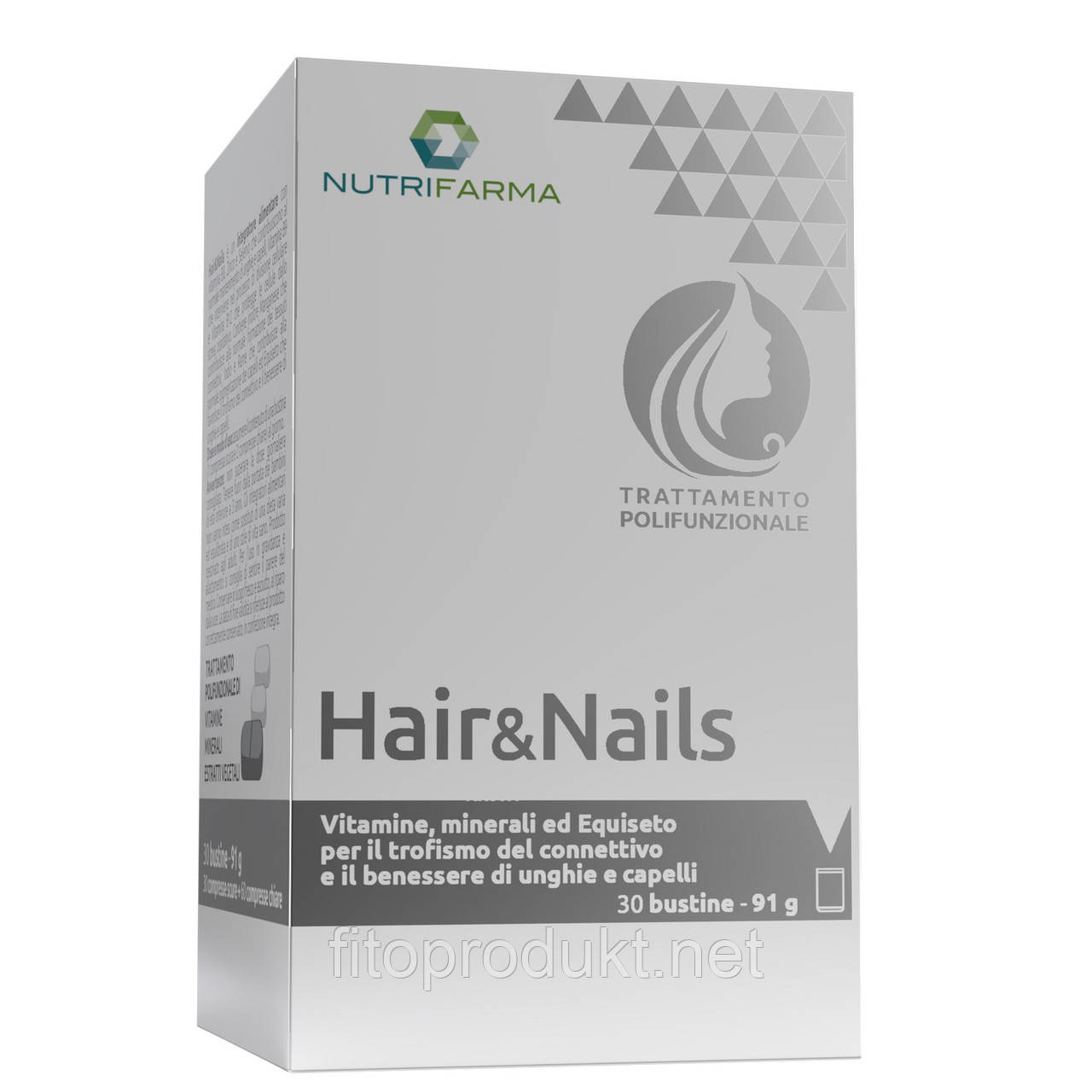 Hair&Nails комплекс вітамінів і мінералів для шкіри волосся й нігтів Нутріфарму
