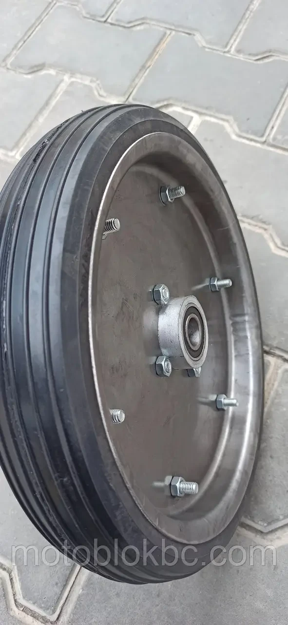 Колесо в зборі 300/50-30, гусматік, вантажопідйомність 250 кг, фото 1