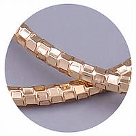 Сережки-кільця XР. Позолота 18К. Діаметр: 45 мм. Товщина: 2 мм.