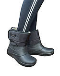 Чобітки дутики сноубутси пінка гумові чоботи індиго 37 38 39 40 41, фото 5